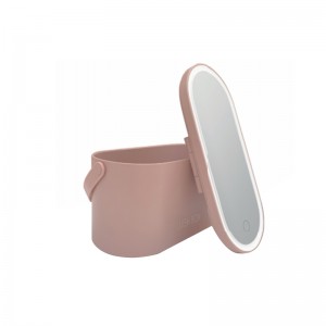 China wholesale Large Round Mirror Manufacturers –  LED mirror with storage box – Mascuge